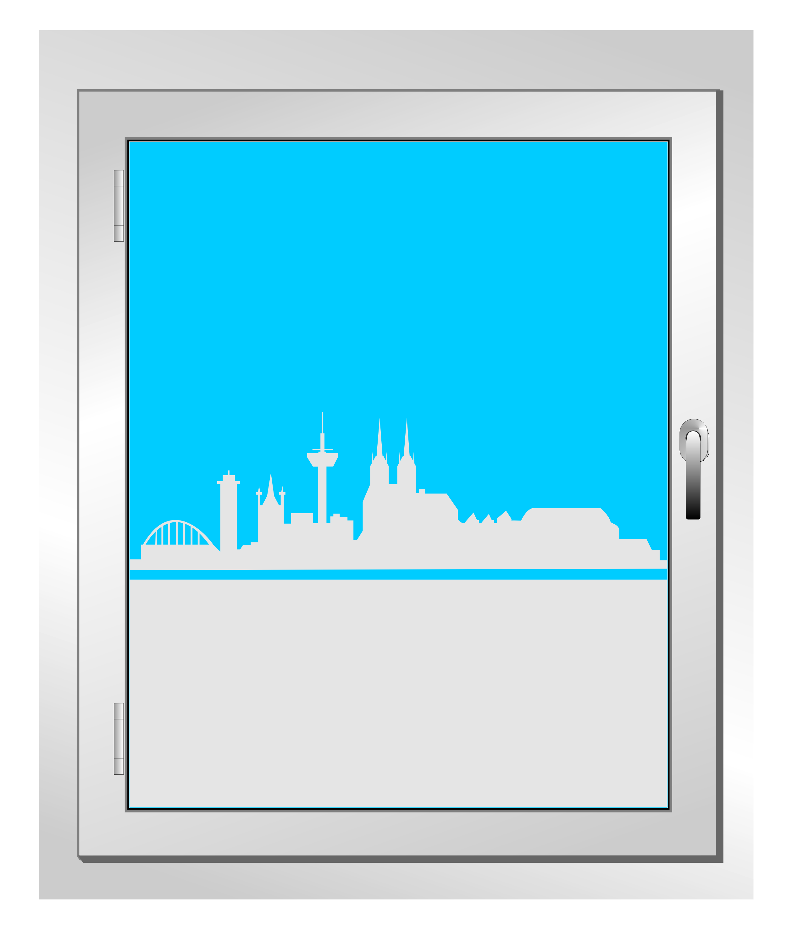 Sichtschutz Fenster Köln Skyline